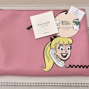 AUTHENTIC KATE SPADE ARCHIE COMICS POUCH
